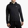 Brooks Canopy Packable Jacket In Blue