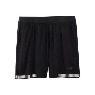Brooks Men's Carbonite 7" 2-in-1 Short In Black