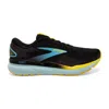 Brooks Men's Ghost 16 Road Running Shoe In 029 Black/forged Iron/blue In Multi
