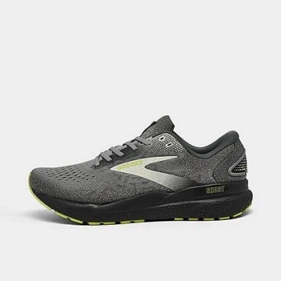 Brooks Men's Ghost 16 Running Shoes In Primer/grey/lime