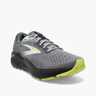 BROOKS MEN'S GHOST 16 SHOES IN PRIMER/GREY/LIME