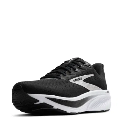 Brooks Men's Ghost 17 Running Shoe In 090 Black/grey/white