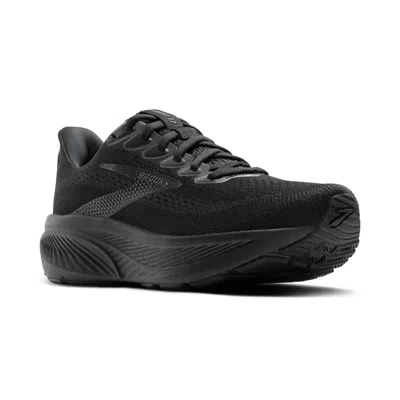 BROOKS MEN'S GHOST 17 RUNNING SHOE IN BLACK/BLACK/EBONY