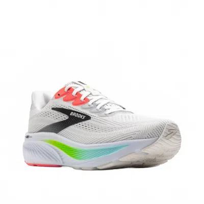 Brooks Ghost 17 Shoes White Pink Aw25 In Multi