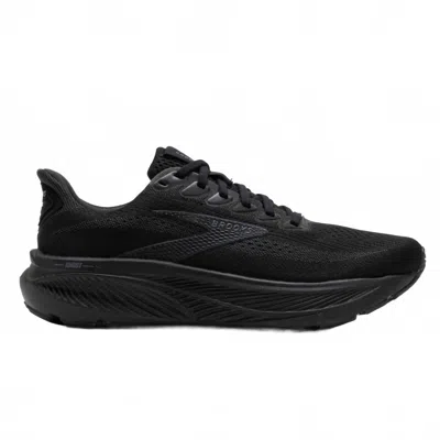 Brooks Men's Ghost 17 Running Shoes In Black/black/ebony