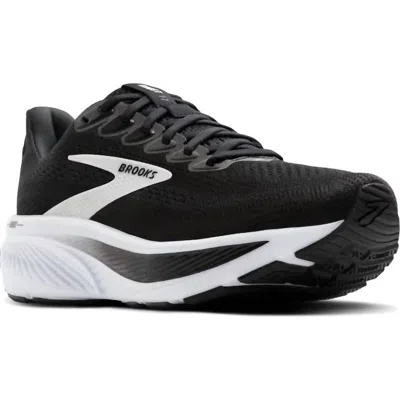 Brooks Ghost 17 Lace-up Sneakers In Black