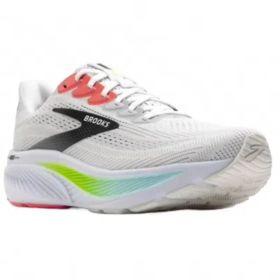 Brooks Ghost 17 Shoes White Pink Aw25 In Multi