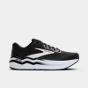 Brooks Men's Ghost Max 2 Running Shoes In Black/white/fiery Red