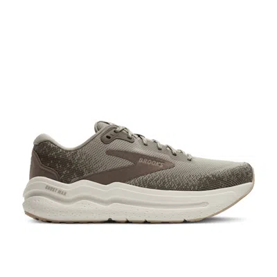Brooks Men's Ghost Max 2 Running Sneakers In London Fog/falcon Coconut In Multi