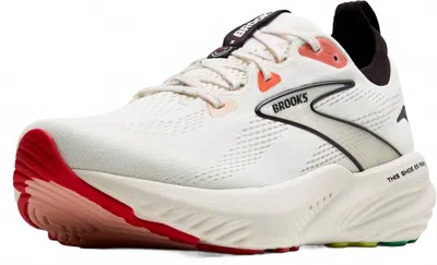 Brooks Men's Glycerin 22 Running Shoes In Coconut/white Sand/black