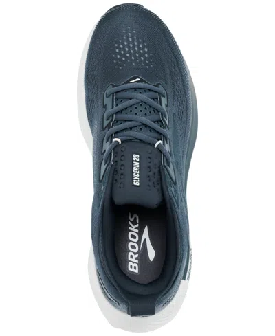 Brooks Men's Glycerin 23 Running Sneakers From Finish Line In Blue