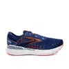 Brooks Men's Glycerin Gts 20 Running Shoes In Blue Depths/palace Blue/ Orange In Multi