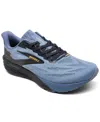 Brooks Men's Launch 11 Running Sneakers From Finish Line In Blue,ebony