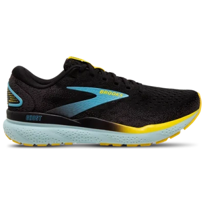 Brooks Mens  Ghost 16 In Black/forged Iron/blue