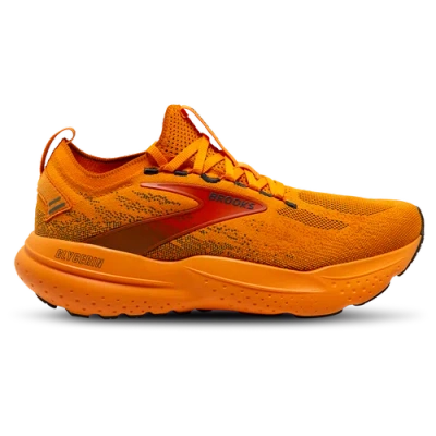 Brooks Mens  Glycerin Stealthfit 21 In Carrot Curl/autumn Maple