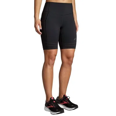 Brooks Method 8" Short Tights In Black
