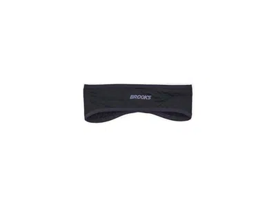 Brooks Momentum Thermal Headband Caps Black, Polyester/spandex