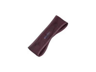 Brooks Momentum Thermal Headband Caps Cocoa, Polyester/spandex