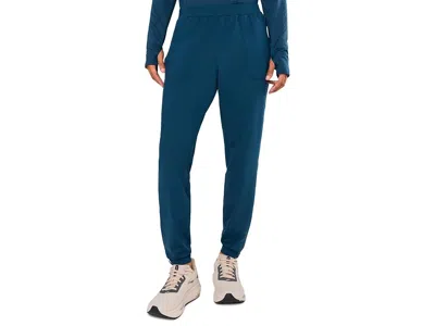 Brooks Momentum Thermal Pants Men's Workout Indigo: Sm, Polyester In Blue