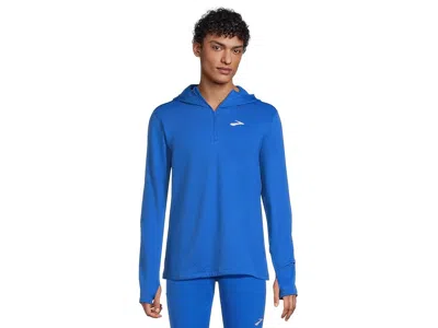 Brooks Notch Thermal Hoodie 3.0 In Blue
