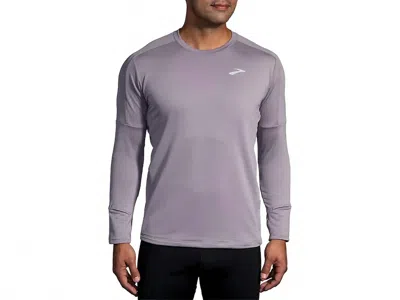 Brooks Notch Thermal Long Sleeve 2.0 In Frosted Lead In Multi