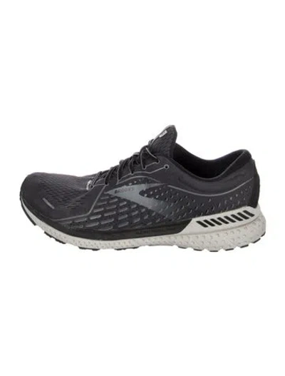 Pre-owned Brooks Printed Athletic Sneakers In Black