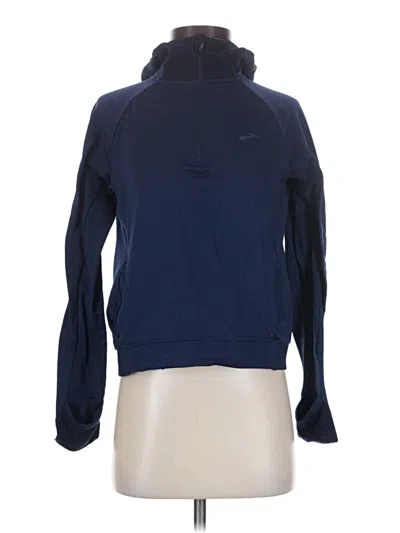 Pre-owned Brooks Pullover Sweater In Blue
