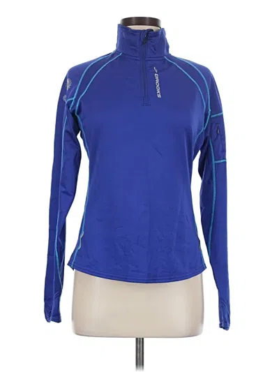 Pre-owned Brooks Pullover Sweater In Blue
