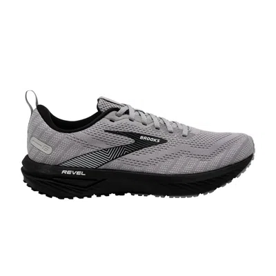 Pre-owned Brooks Revel 6 'alloy Oyster' | Grey | Men's Size 8 In Gray