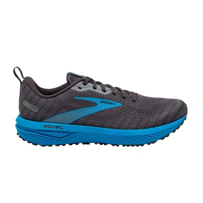 Pre-owned Brooks Revel 6 'blackened Pearl Blue' | Grey | Men's Size 7.5 In Gray
