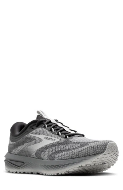 Brooks Revel 7 Hybrid Running Shoe In Black