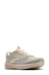 Brooks Revel 7 Hybrid Running Shoe In Almond/coconut Milk/london Fog