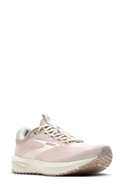 Brooks Revel 7 Hybrid Running Shoe In Chateau/coconut/zephyr