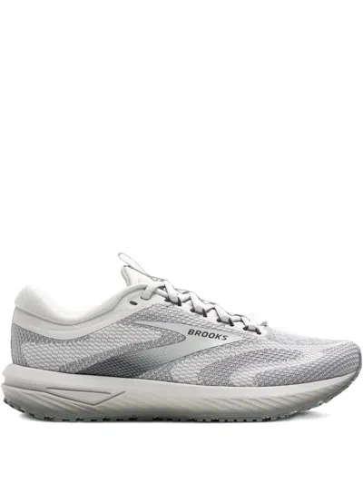 Brooks Revel 7 Hybrid Running Shoe In Gray