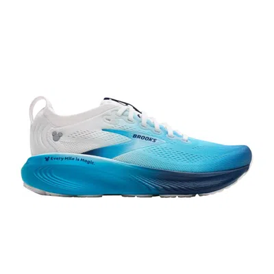 Pre-owned Brooks Rundisney X  Adrenaline Gts 25 'white Blue' | Men's Size 10.5