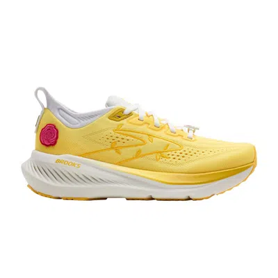 Pre-owned Brooks Rundisney X  Glycerin 23 'belle' | Yellow | Men's Size 9