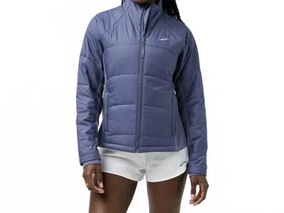 Brooks Shield Hybrid Jacket 3.0 In Nightshadow In Blue