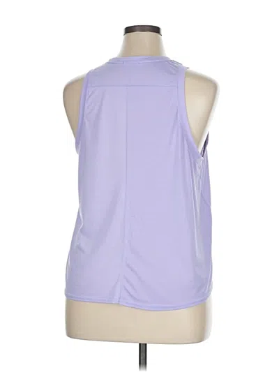 Pre-owned Brooks Sleeveless T-shirt In Purple