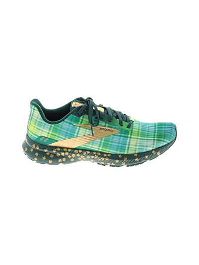 Pre-owned Brooks Sneakers In Green