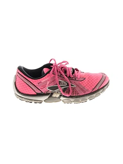 Pre-owned Brooks Sneakers In Pink