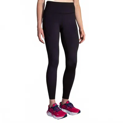 Brooks Spark Tights In Black
