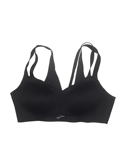 Pre-owned Brooks Sports Bra In Black