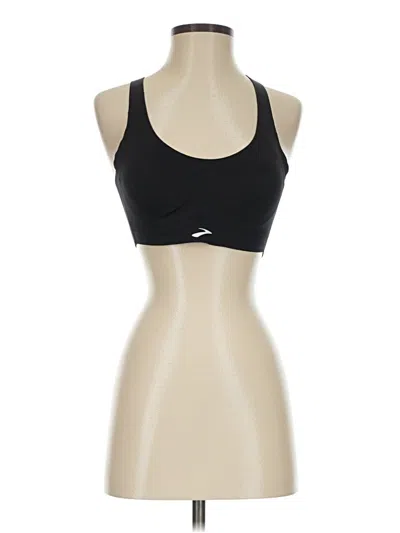 Pre-owned Brooks Sports Bra In Black