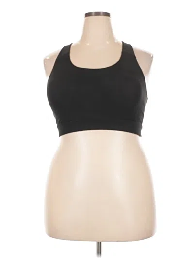 Pre-owned Brooks Sports Bra In Black