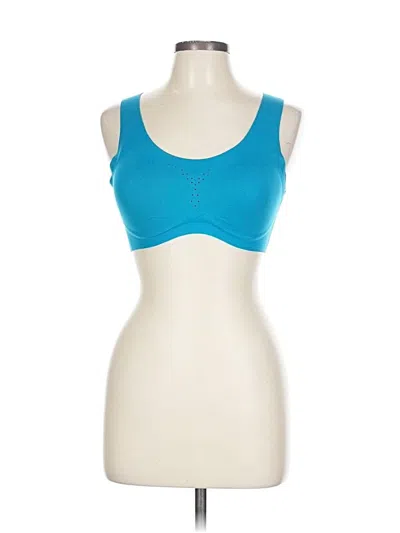 Pre-owned Brooks Sports Bra In Blue