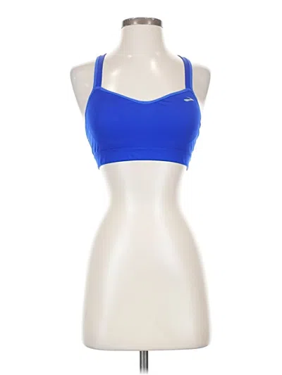 Pre-owned Brooks Sports Bra In Blue