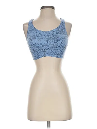 Pre-owned Brooks Sports Bra In Blue