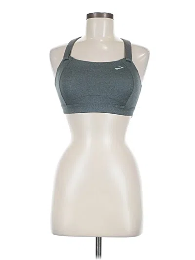 Pre-owned Brooks Sports Bra In Gray