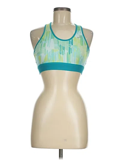Pre-owned Brooks Sports Bra In Green