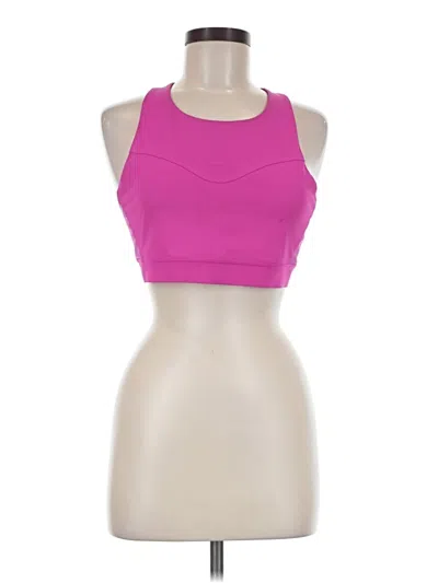 Pre-owned Brooks Sports Bra In Pink